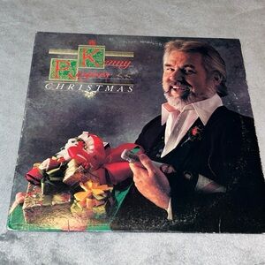 Kenny Rogers Christmas LP Liberty Holiday Vinyl Record 1981